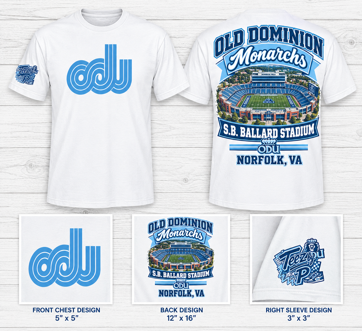 Old Dominion Gameday Tee