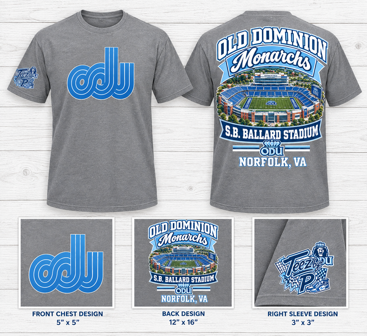 Old Dominion Gameday Tee
