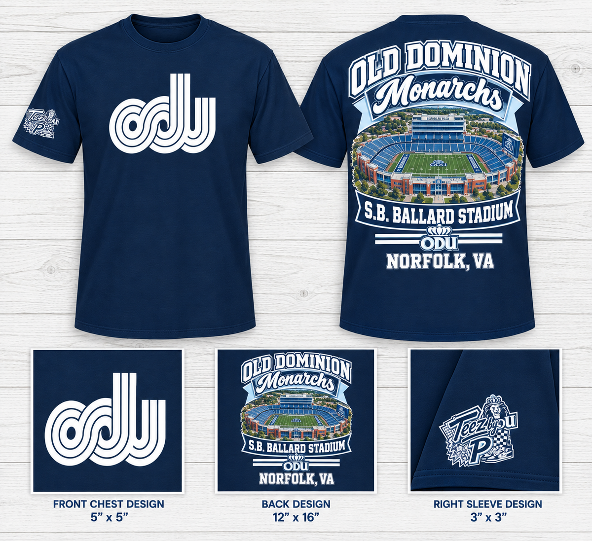 Old Dominion Gameday Tee