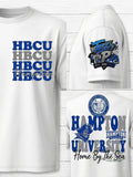 Hampton University 'Home By The Sea' HBCU Pirates Tee