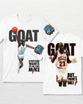 Michael Jordan 'GOAT' Vintage Graphic Tee