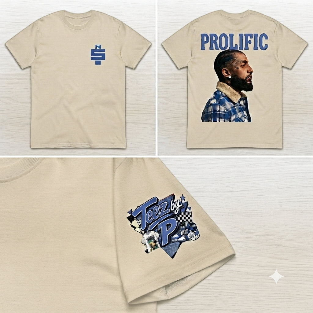 Nipsey Hussle 'Prolific' Tribute Tee