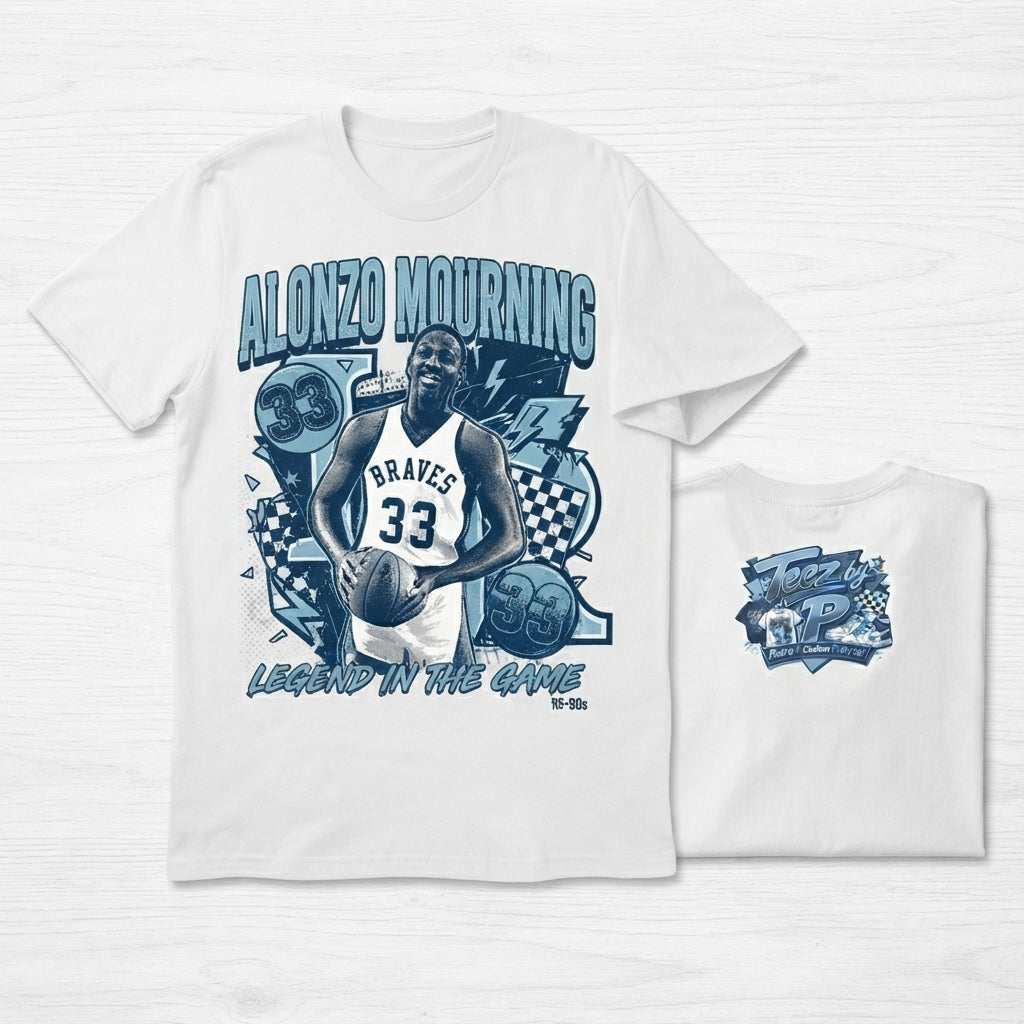 Alonzo Mourning Legend In The Game Tee