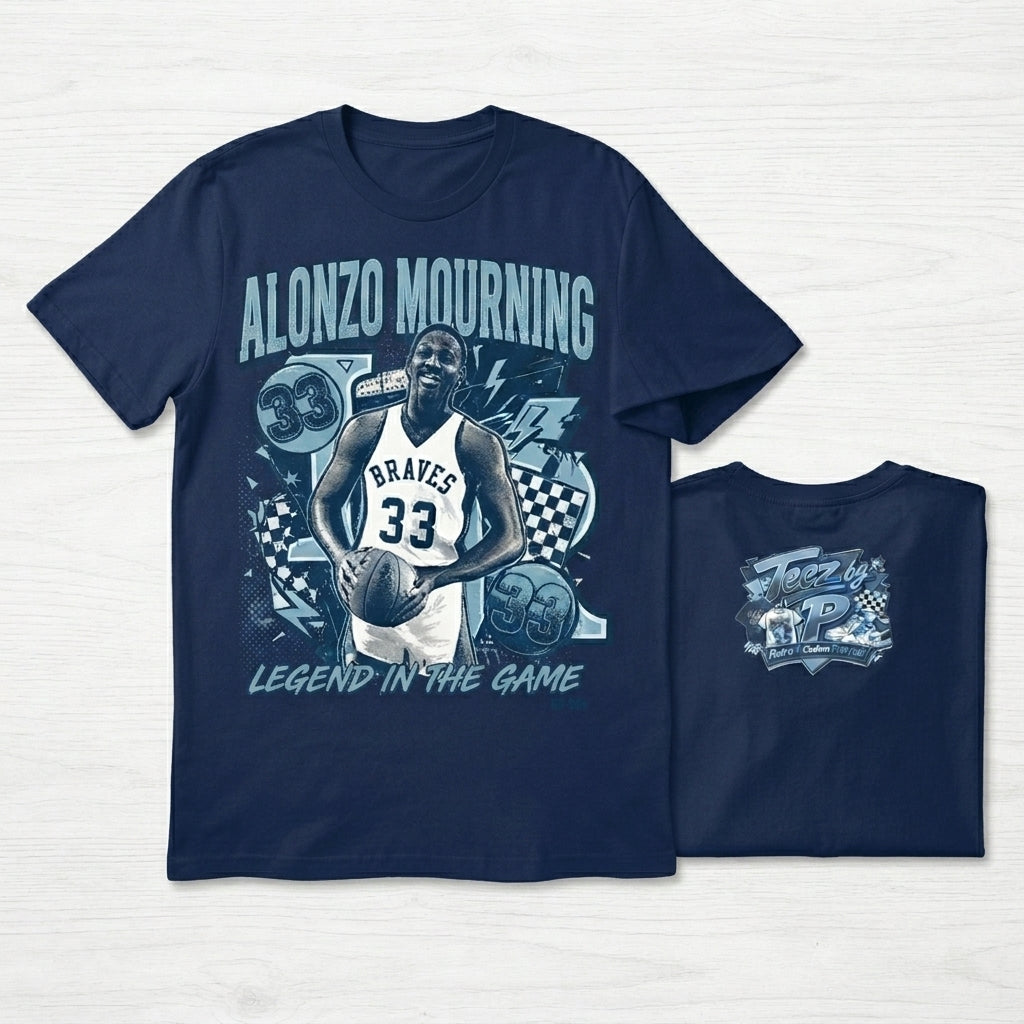 Alonzo Mourning Legend In The Game Tee