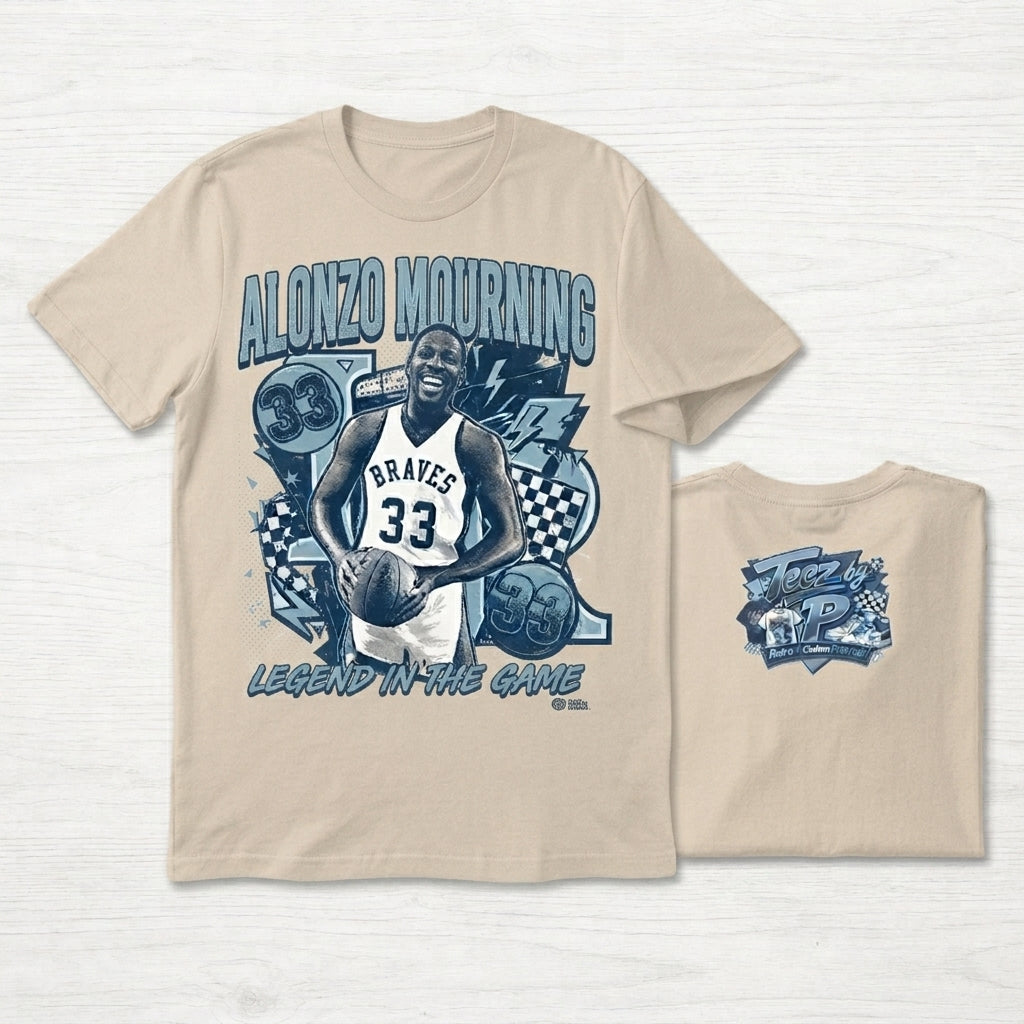 Alonzo Mourning Legend In The Game Tee
