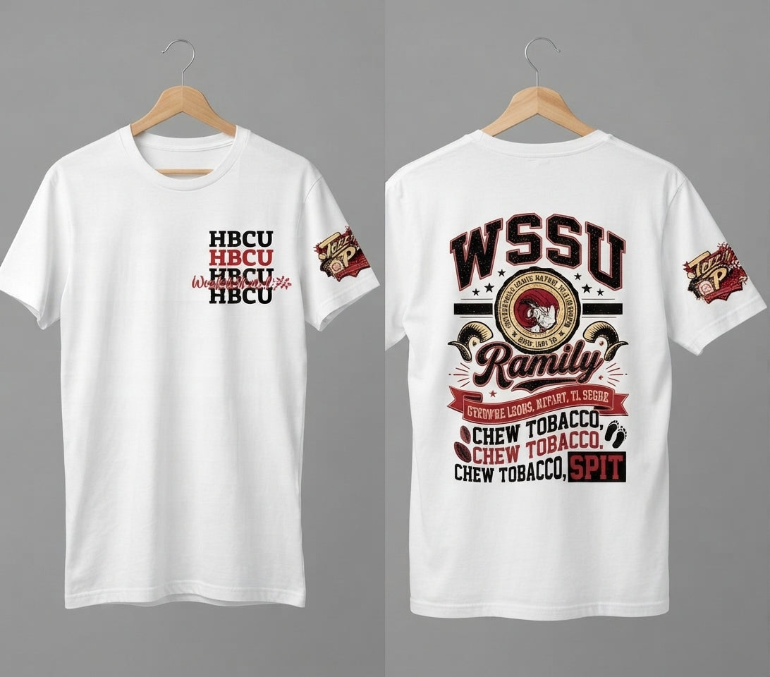 Winston-Salem State 'Ramily' HBCU Rams Tee
